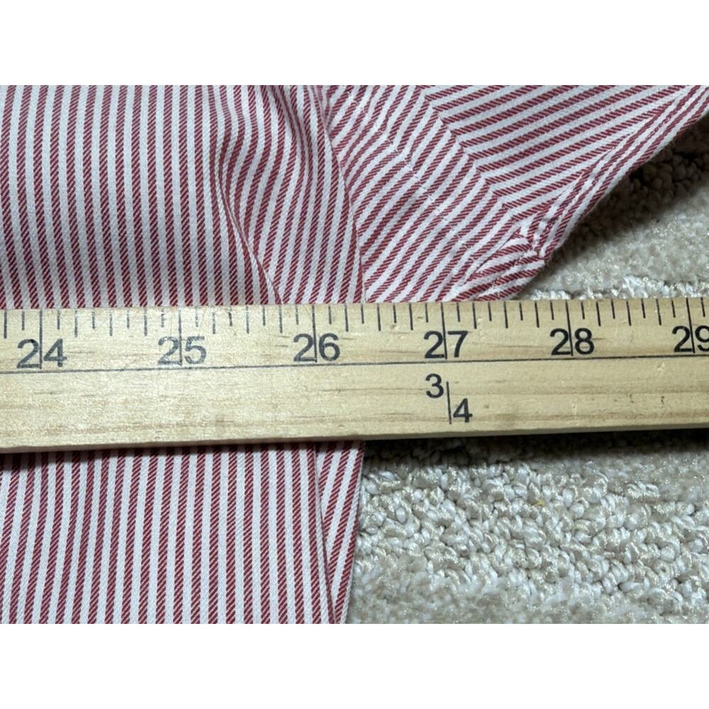 Vtg 90s Polo Ralph Lauren Yarmouth Mens Pink Button Down Long Sleeve Shirt XL - Picture 4 of 5